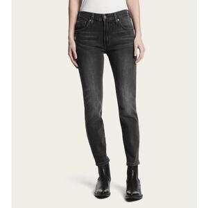 The Frye Company Women's High-Rise Skinny Jeans Black - Size‎ 26